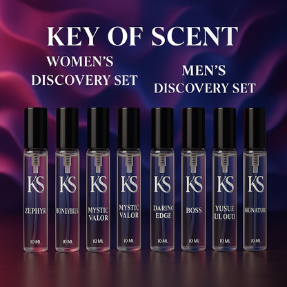 Fragrance Discovery Set – Mini Perfumes for Her | Try Before You Buy