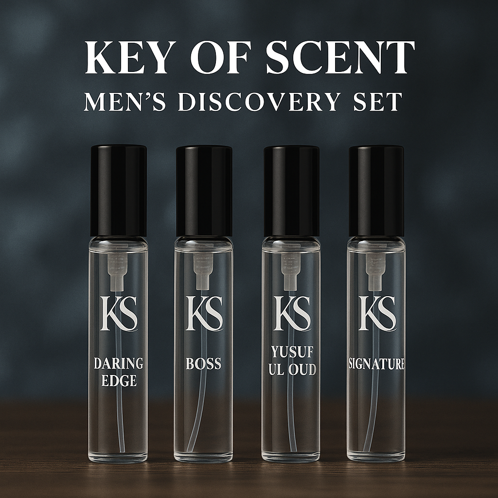 Fragrance Discovery Set – Mini Perfumes for Him  -  Try Before You Buy