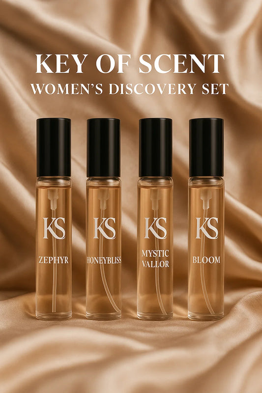 Fragrance Discovery Set – Mini Perfumes for Her | Try Before You Buy