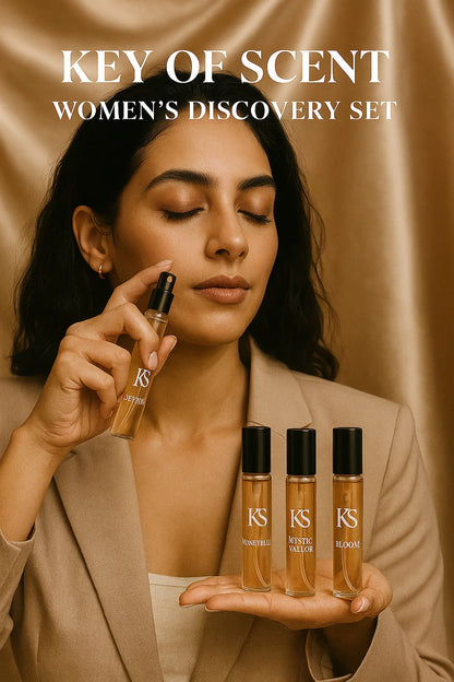 Fragrance Discovery Set – Mini Perfumes for Her | Try Before You Buy